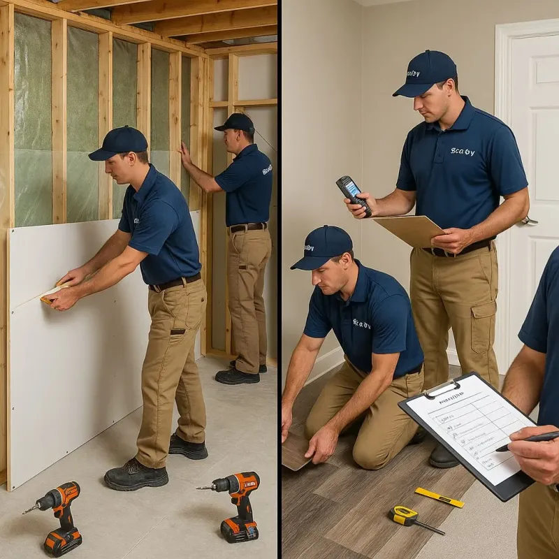 Repairs and Reconstruction process in Clay, KY