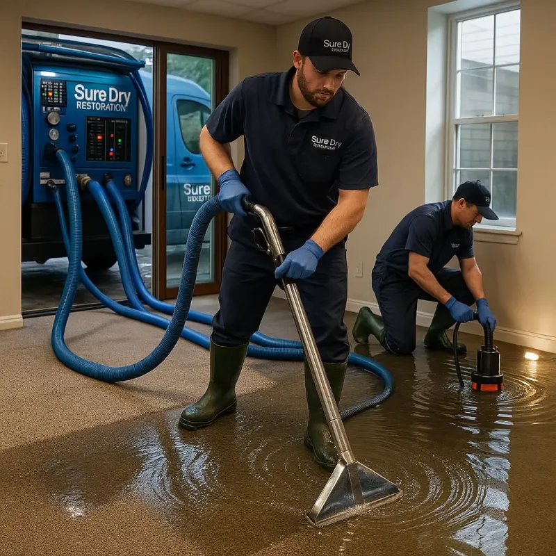 Water Extraction and Removal process in Clay, KY